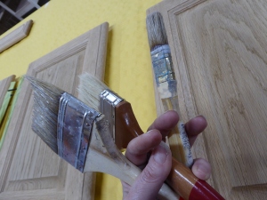 relooking meubles chène décapage peinture déco décoration intèrieur DIY
