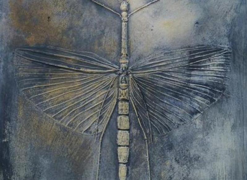 ceramique art artiste création insecte papillon libellule phasme terre bretagne angers Loire