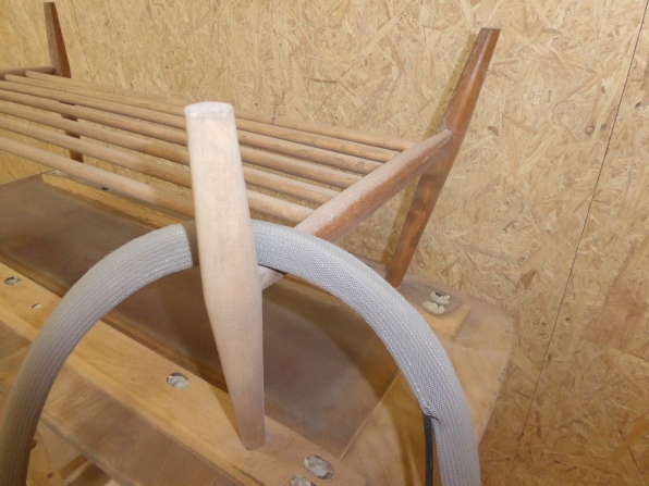 vintage relooking table scandinave bois sablage aérogommage décapage shabby bretagne