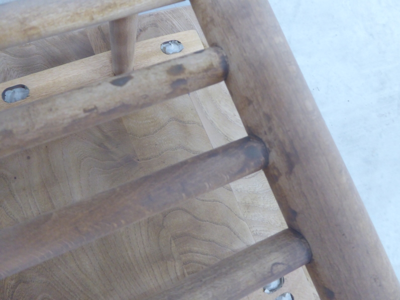 vintage relooking table scandinave bois sablage aérogommage décapage shabby bretagne